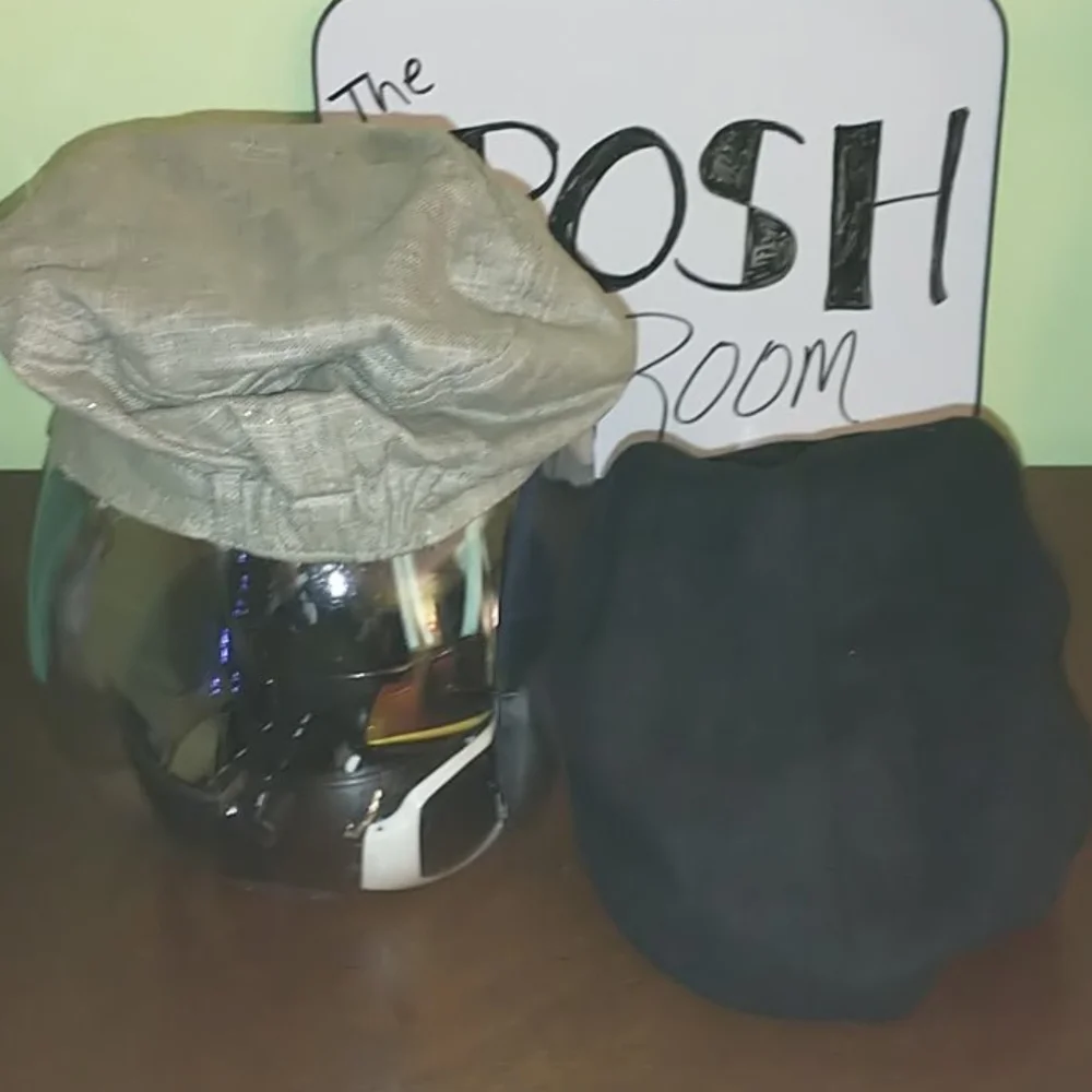 2 Claire's Women's Hats Cadet & Paper Boy